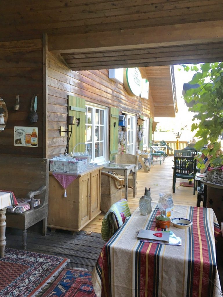 Eingang Café Waldsee