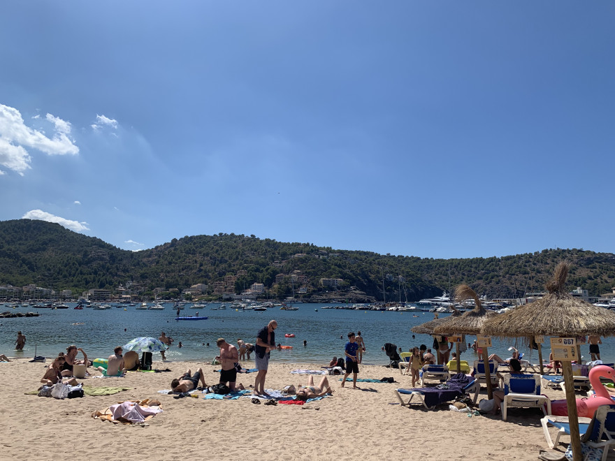 Am Strand von Port de Soller4