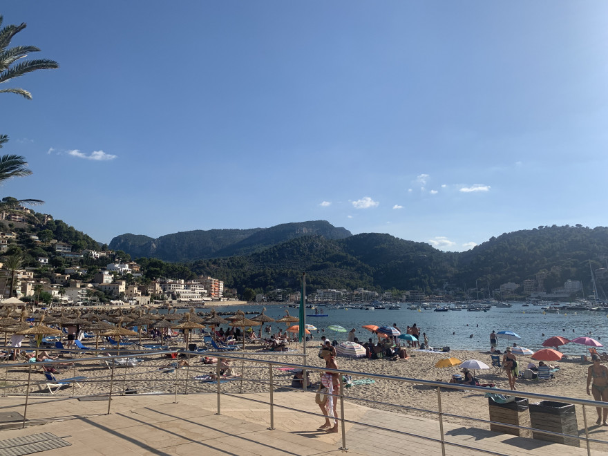 Am Strand von Port de Soller6