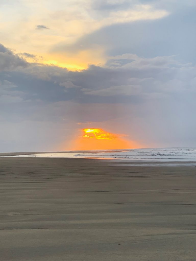 Sonnenuntergang auf Langeoog 1