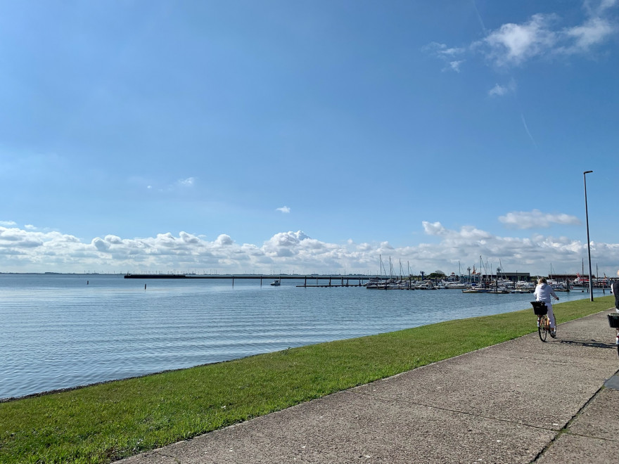 Fietsetour um den Hafen Richtung Flinthoern 1