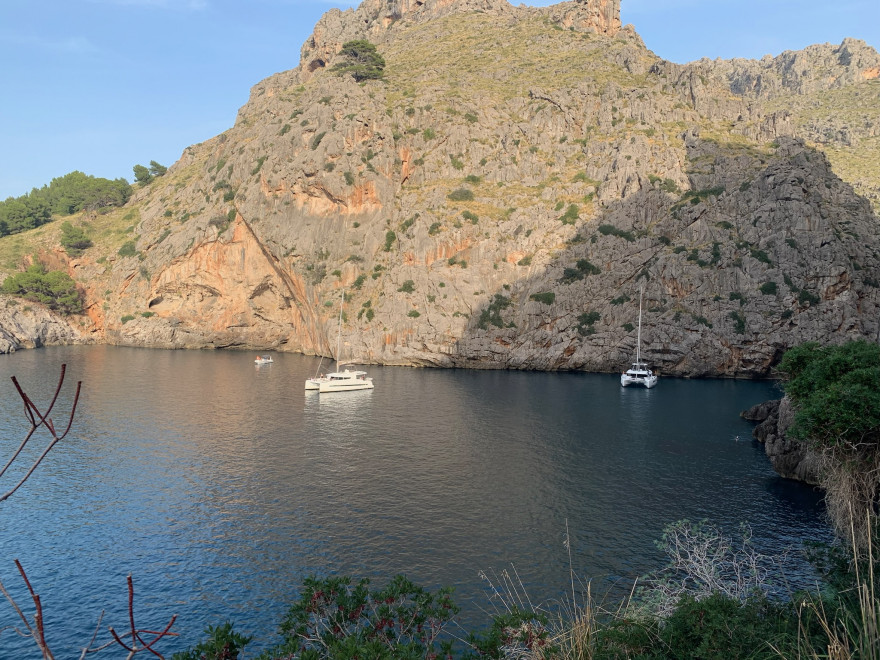 Wanden auf Mallorca Bucht von Sa Calobra 2