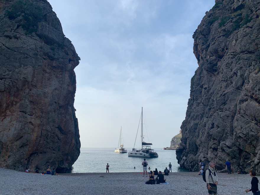 Wanden auf Mallorca Bucht von Sa Calobra 4