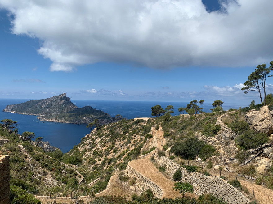Wandern auf Mallorca Von Sant Elm zur Klosteruine La Trapa 35