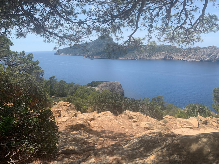 Wandern auf Mallorca Von Sant Elm zur Klosteruine La Trapa 56