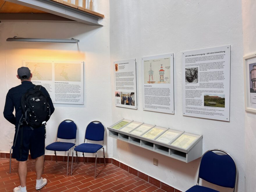 Langeoog Besichtigung Wasserturm 1