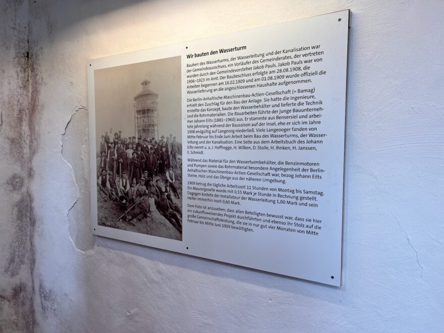 Langeoog Besichtigung Wasserturm 13