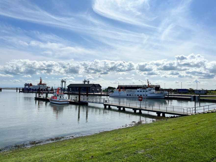 Langeoog Naturlehrpfad Flinthoern Impressionen vom Radweg 10