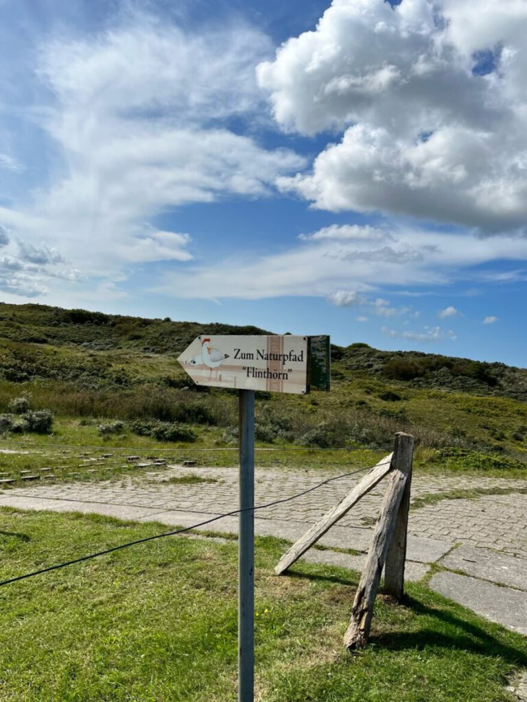 Langeoog Naturlehrpfad Flinthoern Impressionen vom Weg 1