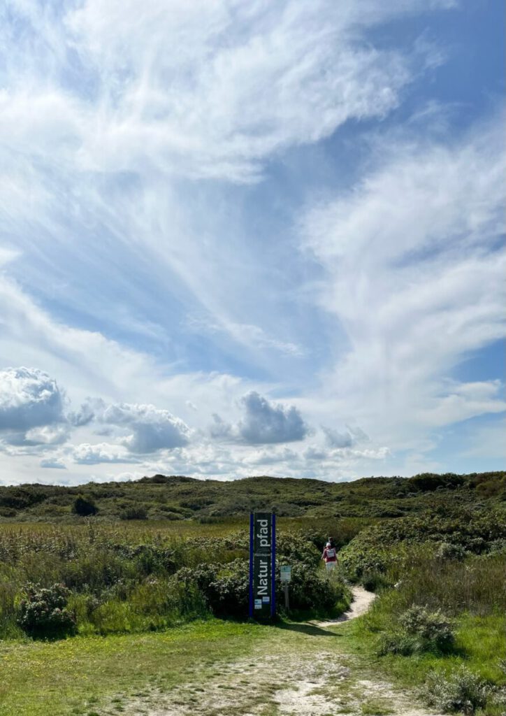 Langeoog Naturlehrpfad Flinthoern Impressionen vom Weg 2