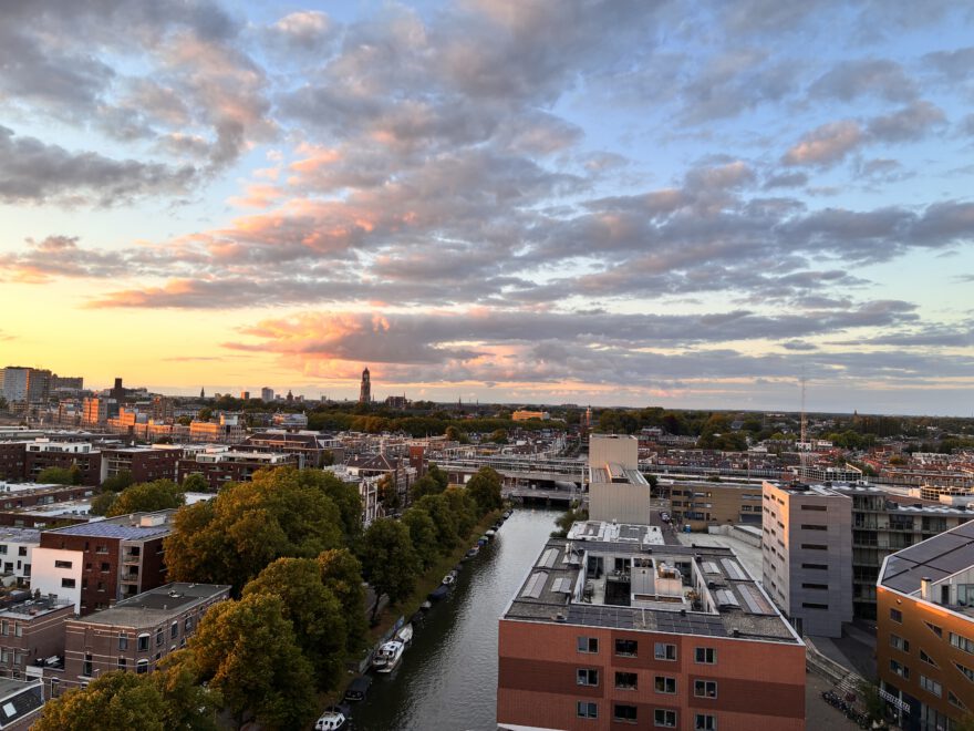 Städtetrip Utrecht Abendessen in Wassertoren 5